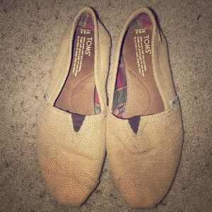 Burlap Toms